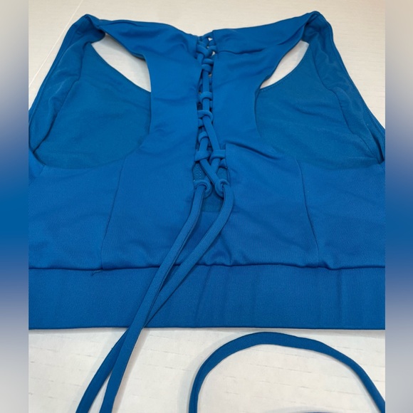 Gymshark Horizon Sport Lace Up Back Bikini Top - Picture 7 of 7